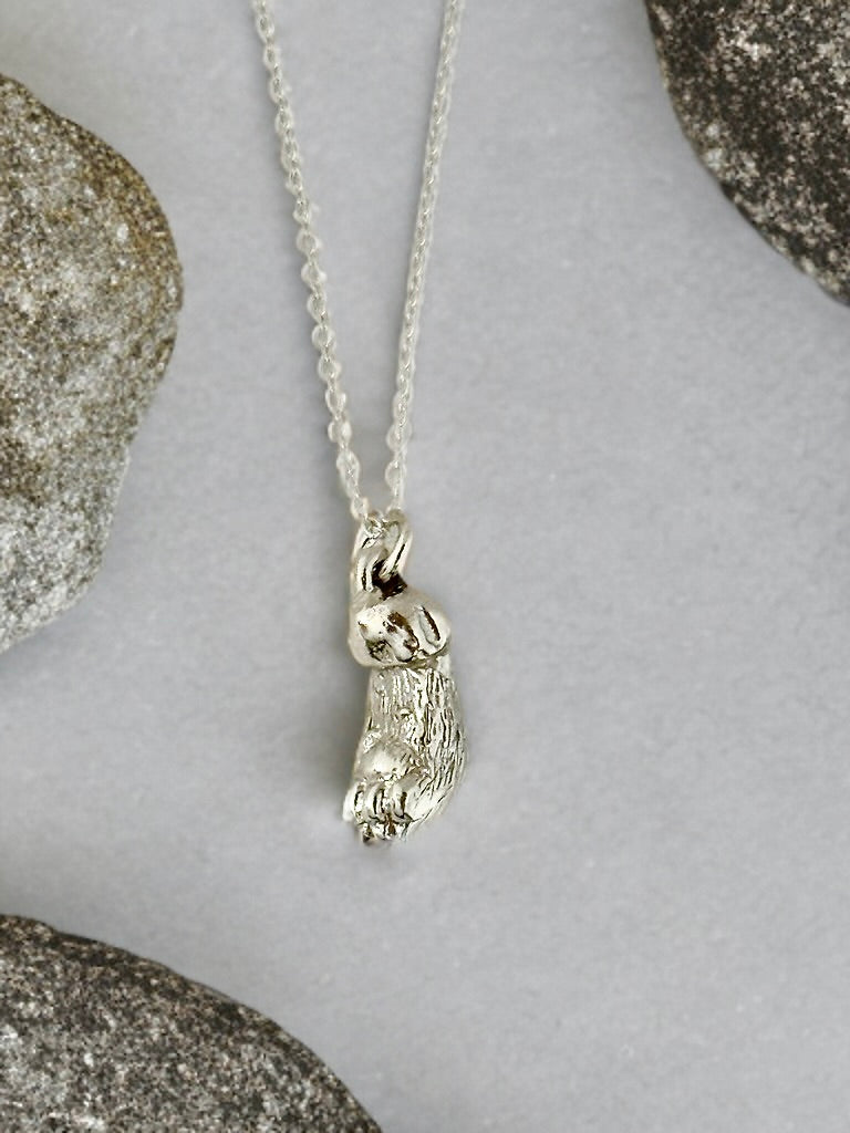 Sterling Lucky Rabbit Foot