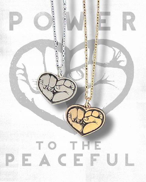Power to the Peaceful necklace